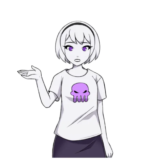 💜 Стикер «PesterQuest (Rose)» для Telegram