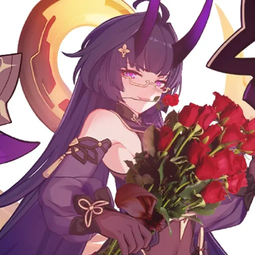 🌹 Стикер «Любимые девочки Honkai Impact 3rd» для Telegram