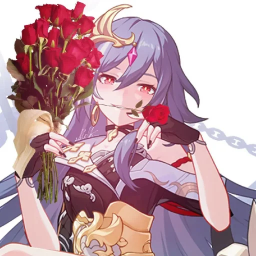 🌹 Стикер «Любимые девочки Honkai Impact 3rd» для Telegram