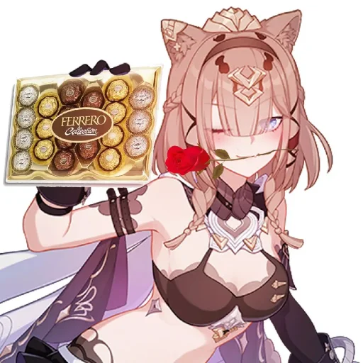 🌹 Стикер «Любимые девочки Honkai Impact 3rd» для Telegram
