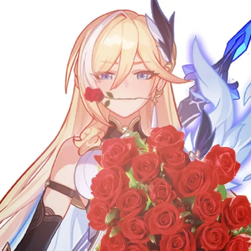 🌹 Стикер «Любимые девочки Honkai Impact 3rd» для Telegram