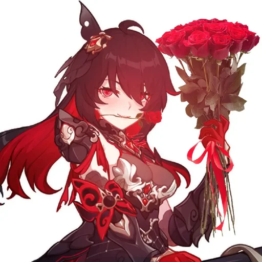 🌹 Стикер «Любимые девочки Honkai Impact 3rd» для Telegram