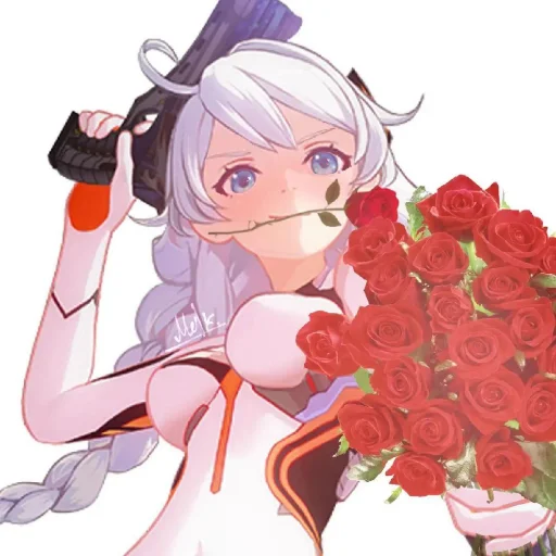 🌹 Стикер «Любимые девочки Honkai Impact 3rd» для Telegram