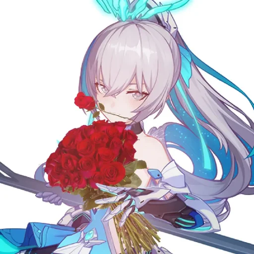 🌹 Стикер «Любимые девочки Honkai Impact 3rd» для Telegram