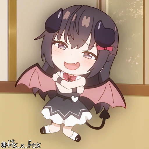😈 Стикер «Roshidere» для Telegram