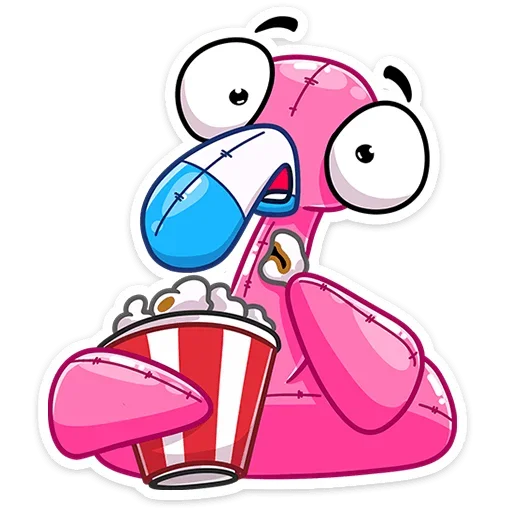 🍿 Стикер «Роузи» для Telegram