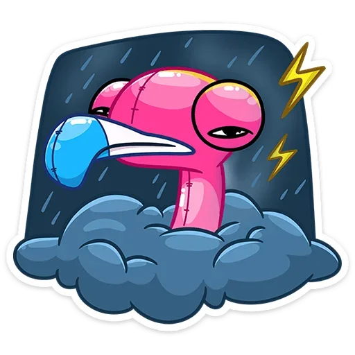 ☔️ Стикер «Роузи» для Telegram