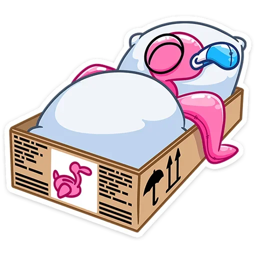 😴 Стикер «Роузи» для Telegram