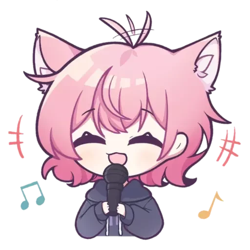 🎤 Стикер «Rostanuwu» для Telegram