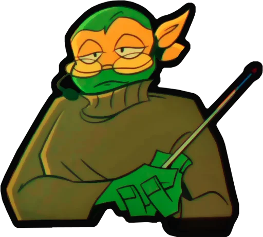 🤨 Стикер «Rise Of The TMNT» для Telegram