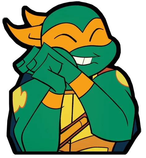 ☺️ Стикер «Rise Of The TMNT» для Telegram
