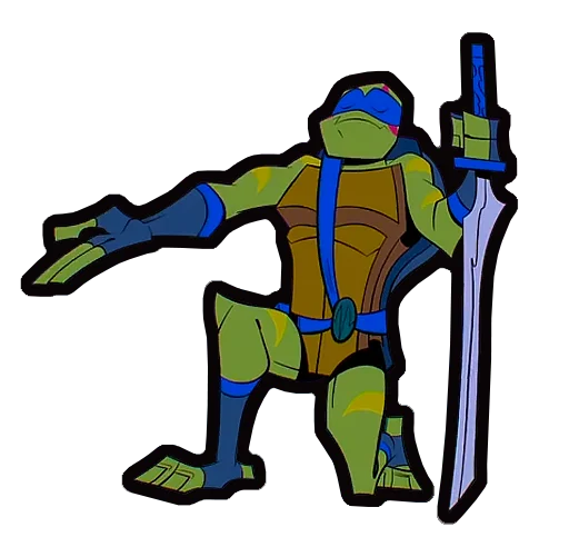 😇 Стикер «Rise Of The TMNT» для Telegram