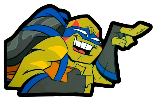 😂 Стикер «Rise Of The TMNT» для Telegram