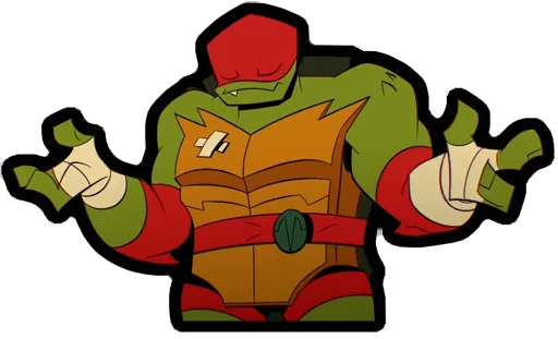 🤷‍♂️ Стикер «Rise Of The TMNT» для Telegram
