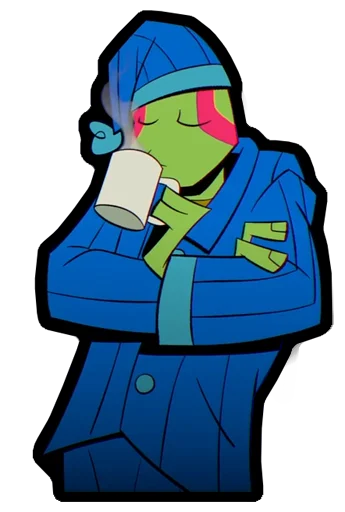 ☕️ Стикер «Rise Of The TMNT» для Telegram