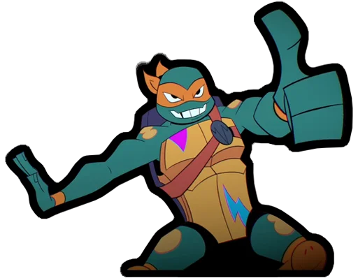 👍 Стикер «Rise Of The TMNT» для Telegram