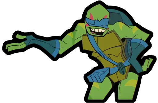 😄 Стикер «Rise Of The TMNT» для Telegram
