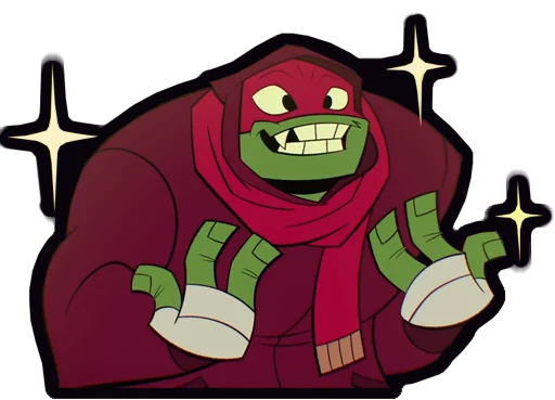 🤩 Стикер «Rise Of The TMNT» для Telegram