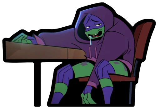 🤤 Стикер «Rise Of The TMNT» для Telegram