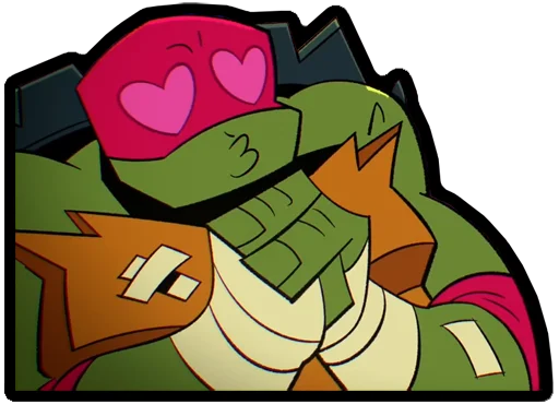😍 Стикер «Rise Of The TMNT» для Telegram