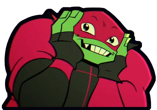 ☺️ Стикер «Rise Of The TMNT» для Telegram