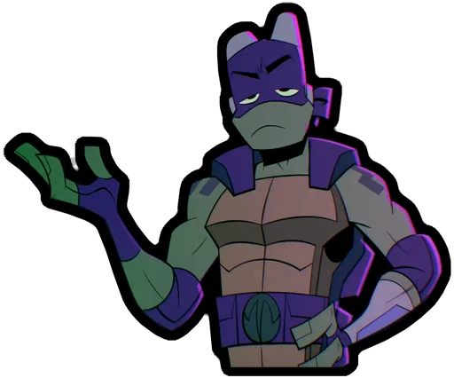 😑 Стикер «Rise Of The TMNT» для Telegram