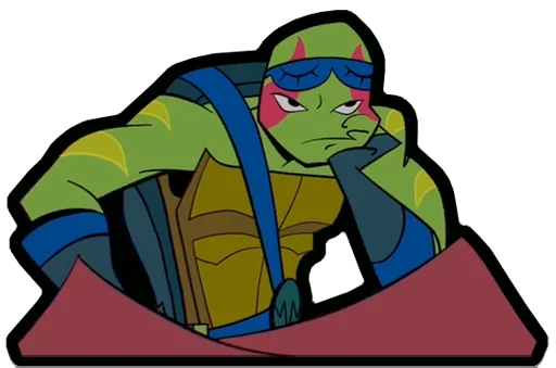😑 Стикер «Rise Of The TMNT» для Telegram