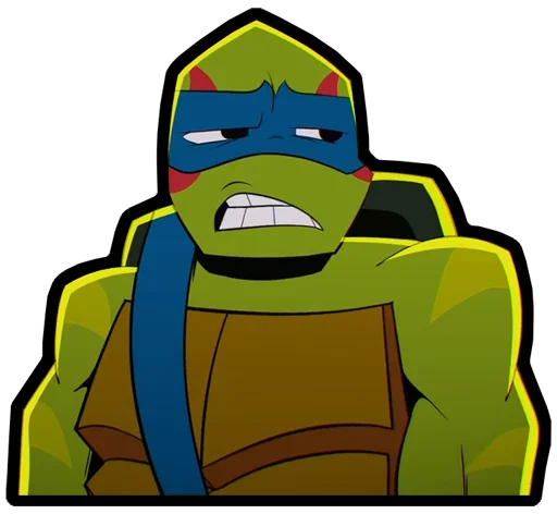 😒 Стикер «Rise Of The TMNT» для Telegram