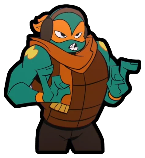 🤨 Стикер «Rise Of The TMNT» для Telegram