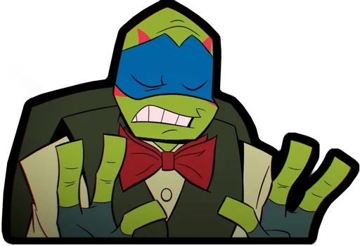 👐 Стикер «Rise Of The TMNT» для Telegram