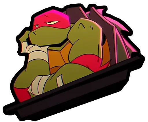 😐 Стикер «Rise Of The TMNT» для Telegram