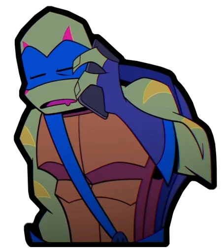 😪 Стикер «Rise Of The TMNT» для Telegram