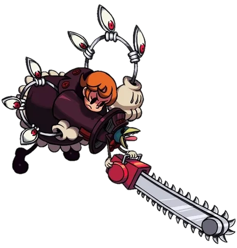 👹 Стикер «Peacock, Skullgirls» для Telegram