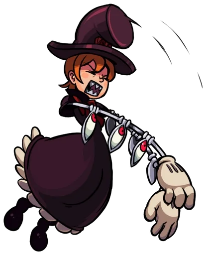 👹 Стикер «Peacock, Skullgirls» для Telegram
