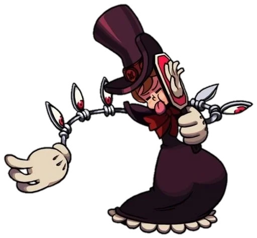 👹 Стикер «Peacock, Skullgirls» для Telegram