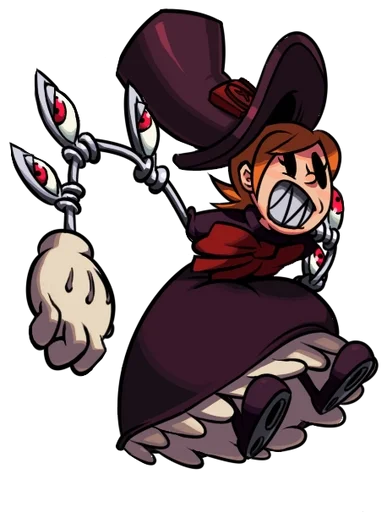 👹 Стикер «Peacock, Skullgirls» для Telegram