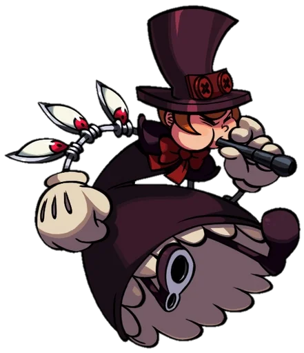 👹 Стикер «Peacock, Skullgirls» для Telegram