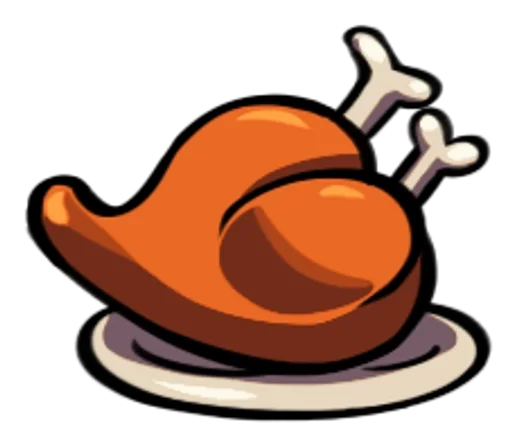 🍗 Стикер «Peacock, Skullgirls» для Telegram