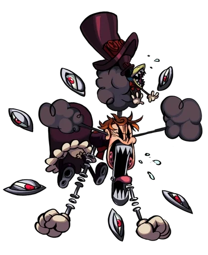 🤩 Стикер «Peacock, Skullgirls» для Telegram
