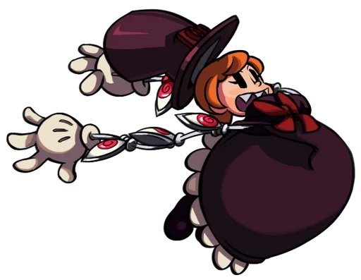 👹 Стикер «Peacock, Skullgirls» для Telegram