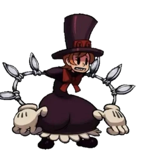👹 Стикер «Peacock, Skullgirls» для Telegram