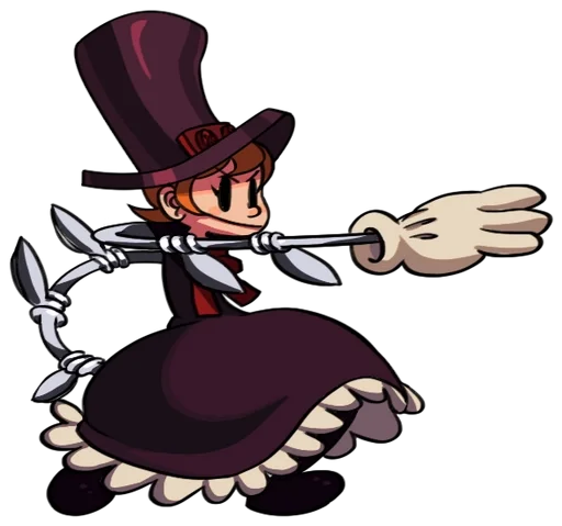 👹 Стикер «Peacock, Skullgirls» для Telegram