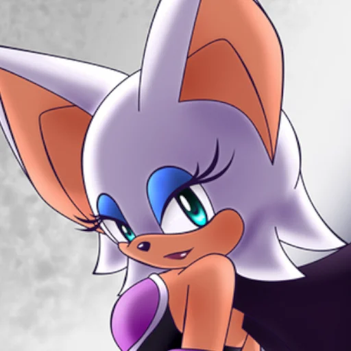 😘 Стикер «Rouge the Bat Летучая мышь Руж» для Telegram