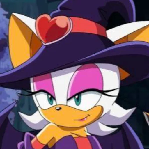 🧙‍♀️ Стикер «Rouge the Bat Летучая мышь Руж» для Telegram