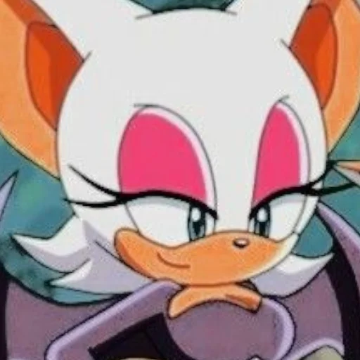 😏 Стикер «Rouge the Bat Летучая мышь Руж» для Telegram