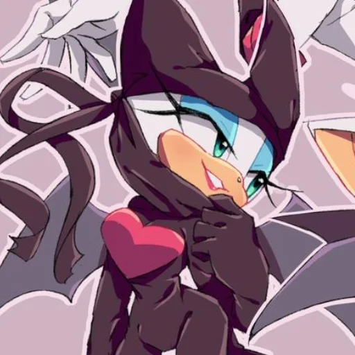 😏 Стикер «Rouge the Bat Летучая мышь Руж» для Telegram