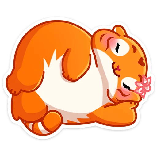 ☺ Стикер «Рулет и Булка» для Telegram