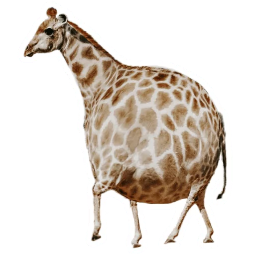 🦒 Стикер «Round Animals» для Telegram