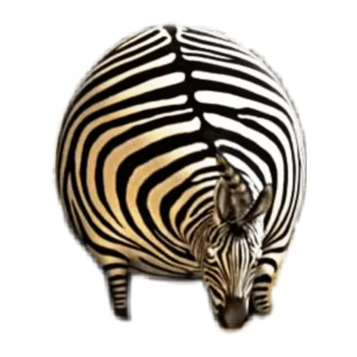🦓 Стикер «Round Animals» для Telegram