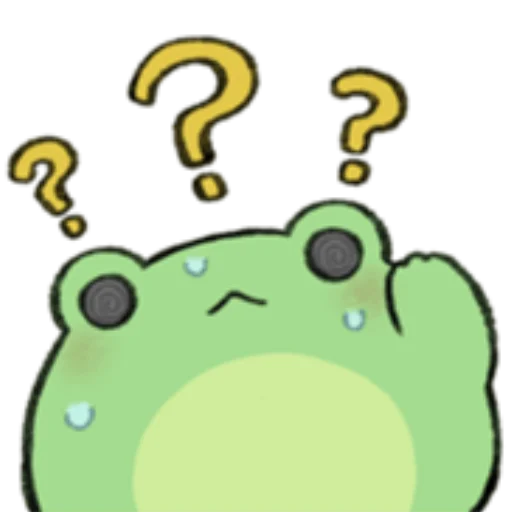 🐸 Стикер «ROUND FROG FRIENDS» для Telegram